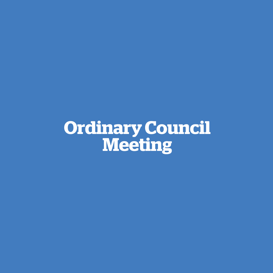 Ordinary Council Meeting