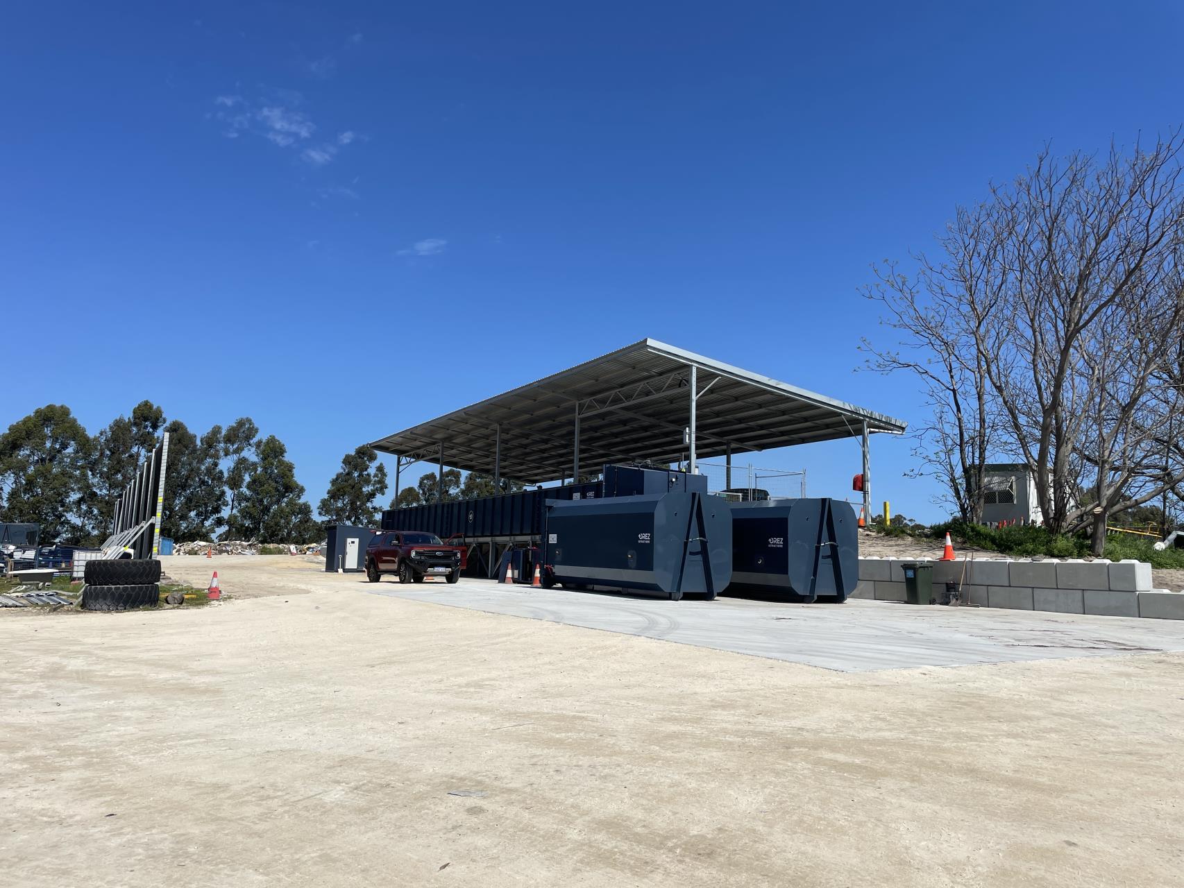 New Corio Road Waste Transfer Station Moving Floor